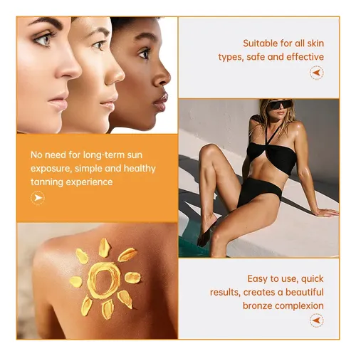 Loción Autobronceadora Sin Sol, Bronceador Natural Y Uniform