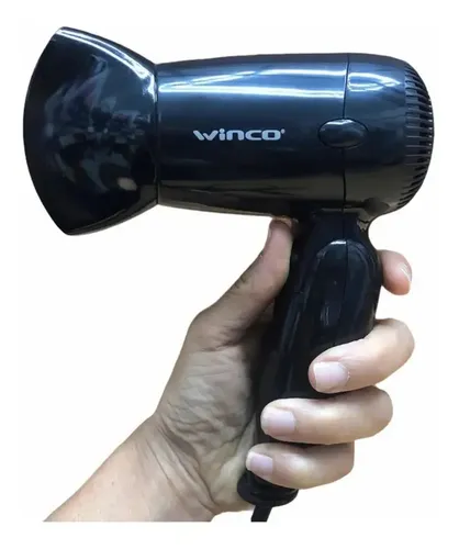 Secador De Pelo Plegable Mini Viaje Chico 1200w Winco W191