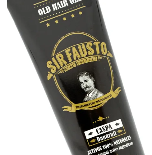 Sir Fausto Old Hair Gel Para Peinar Y Eliminar La Caspa Pelo