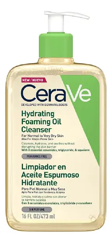 Cerave Aceite Limpiador Facial X473 Ml