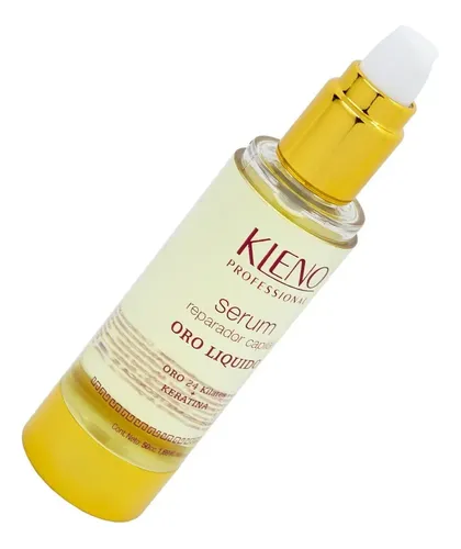 Kleno Egyptian Gold 24k Serum Reparador Brillo Keratina 50ml