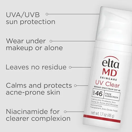 Eltamd Uv Clear Spf 46 Protector Solar Facial 48 G