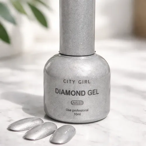 Esmalte Diamond Gel City Girl Semipermanente 10 Ml