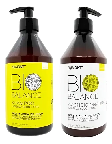 Shampoo + Acondicionador Para Pelo Seco Y Fino – Primont