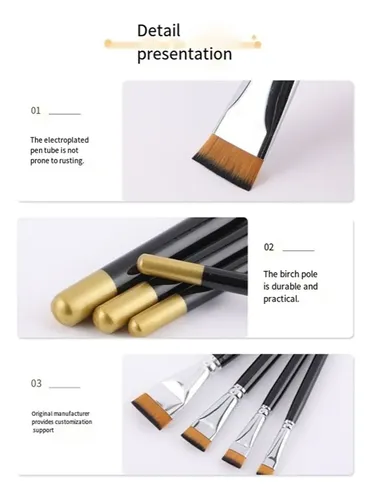 Laca Art De Nailon De Pelo Corto, Tamaño Grande