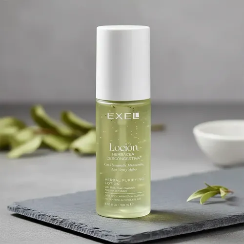 Loción Herbácea Descongestiva Con Hamamelis 100ml Exel
