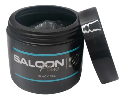 Black Gel Negro Saloon Plus Cabello Pelo Barberia