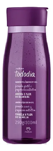 Jabon Liquido Corporal Ciruela Y Vainilla X2 Tododia Natura