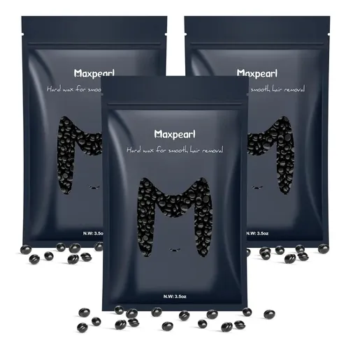 Maxpearl Cera Dura En Perlas 3×300 G Para Vello Grueso