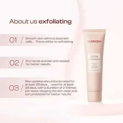 Vvpara Gel Exfoliante Purificante, Limpiador Exfoliante B