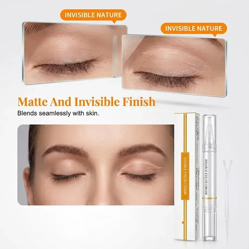 Crema Delineadora Doble De Párpados Invisible, Dawmud