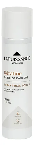 Pack La Puissânce Laboratoires Kératine Completo con Shampoo y Acondicionador para Reparación Capilar