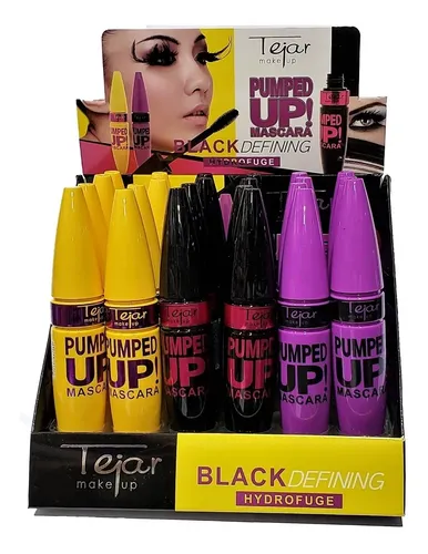 Mascaras De Pestañas Tejar Pumped Up X 3 Unidades