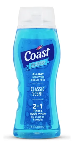 Shampoo Y Jabón Corporal Coast Classic Scent Botella De 532