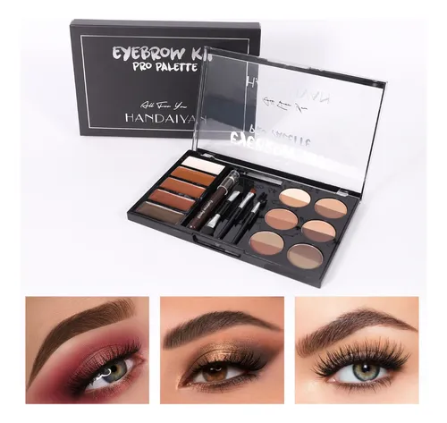Kit De Uso Prensado Cr Multiplato Handaiyan Para Cejas