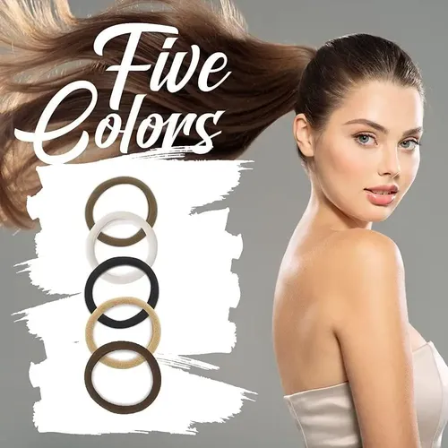 Aaa 100 Unidades De Faixas Elásticas De Cabelo Para