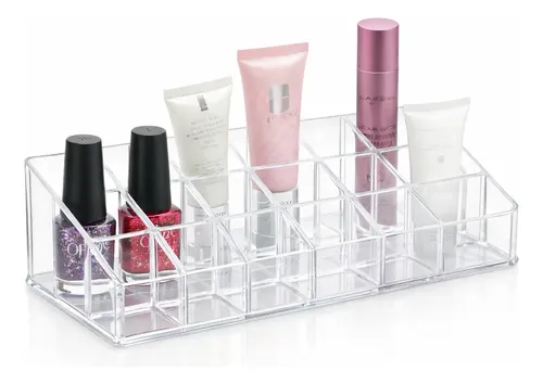 Organizador De Maquillaje Acrílico 24 Compartimientos