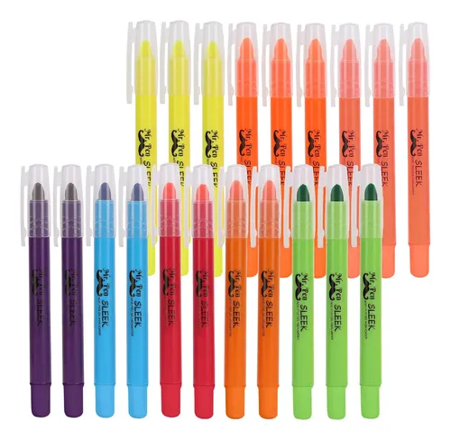 Iluminador En Gel Mr. Pen No Bleed, Biblia, Paquete De 20, S