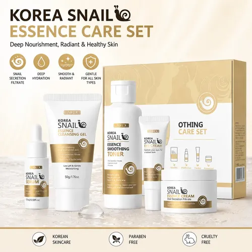 Set Para El Cuidado De La Piel Snail Mucin, Kit De Reparació