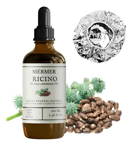 Aceite De Ricino Para Crecimiento Del Cabello+ Gorro Térmico