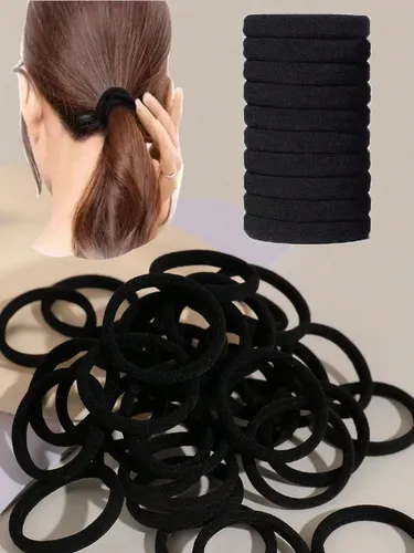 Cintas De Pelo Unisex, Estilo 01, Color Negro, 500 Unidades