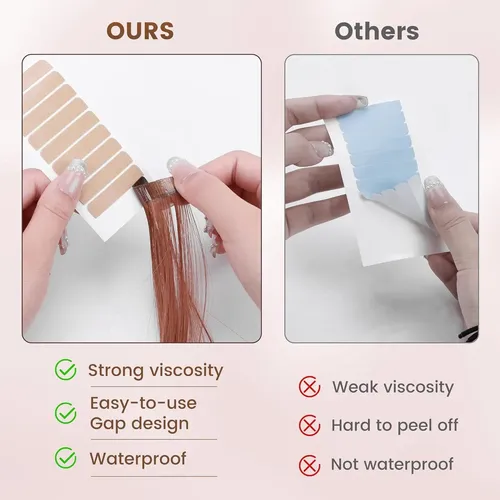 Cinta Para Extensiones Miilye 100 Pestañas, Doble Cara
