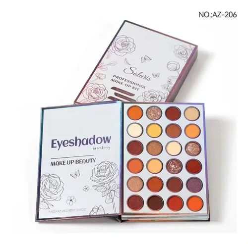 Paleta Libro De Maquillaje, Paleta De Sombras De Ojos Viaje