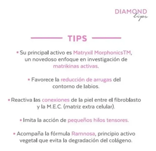 Sérum Diamond Lips Relleno Hialurónico Labios Laborato Laca