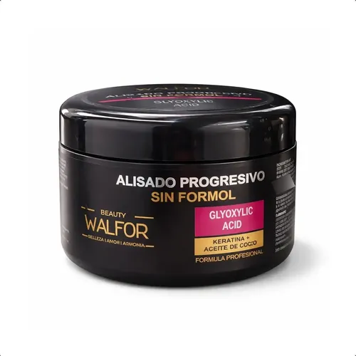 Alisado Progresivo Walfor Sin Formol Profesional 250 G