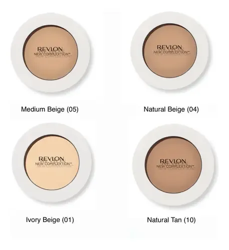 Revlon New Complexion Onestep Compact Makeup Amplio Espectro Tono 05 Medium Beige