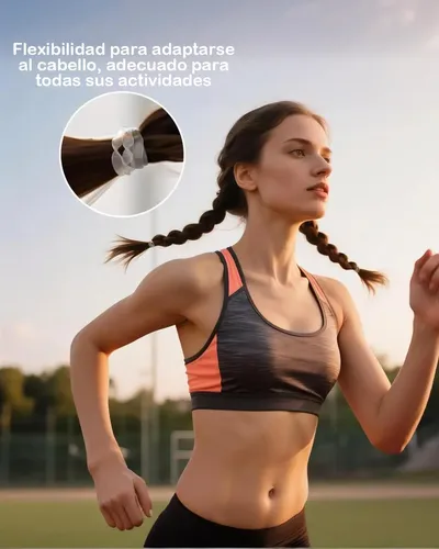 6000 Transparentes, Para Peinados Escolares Y Especiales,