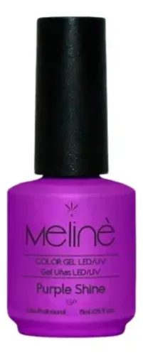 Esmalte Meliné Gel Color Manicuria Semipermanente On-off X1 Purple Shine 150