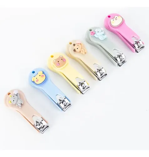 Alicate Cortauñas Infantil/adulto Con Muñeco Animal Kawaii