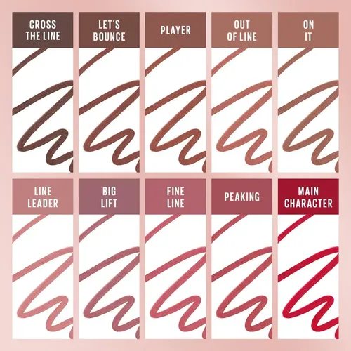 Delineador De Labios Lifter Liner De Maybelline 07 Big Lift