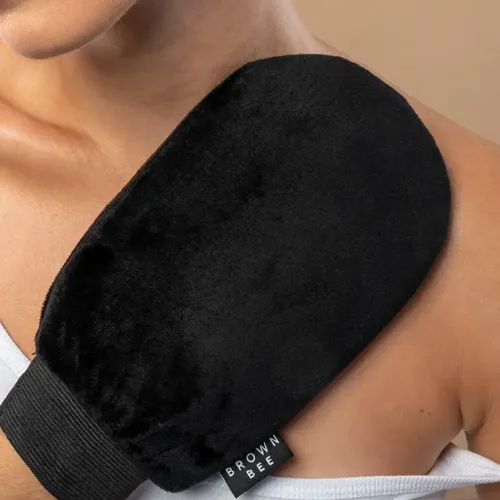 Autobronceante Guante Aplicador De Microfibra Brown Bee