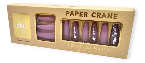 Uñas Postizas Nails X12 Mayorista Uña Adhesivas Diseños