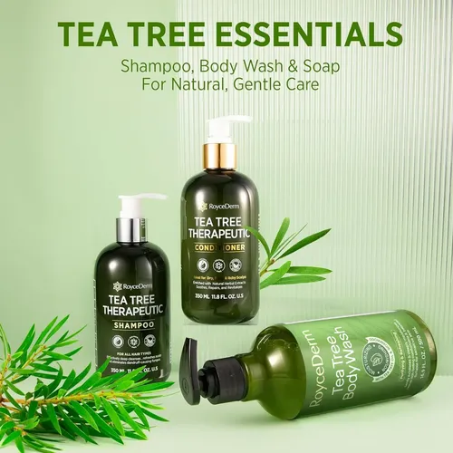 Gel De Baño Roycederm Con Forma De Árbol De Té, 16.9 Onzas L