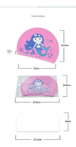 Gorro De Baño For Niños Que No Les Leen La Cabeza .