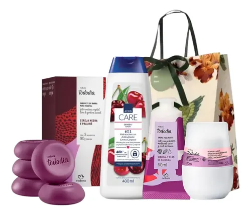 Kit Tododia Regalo Ciruela Y Flor De Vainilla Natura Verober