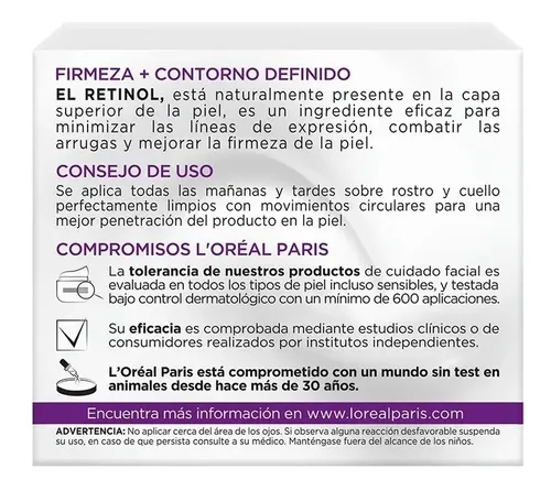 Crema Facial Antiarrugas +45 L’oréal Paris Hidra Total 5