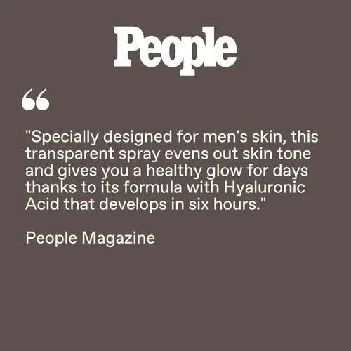 Spray Autobronceador Enhanse Jet Set Face Clear Para Hombre,
