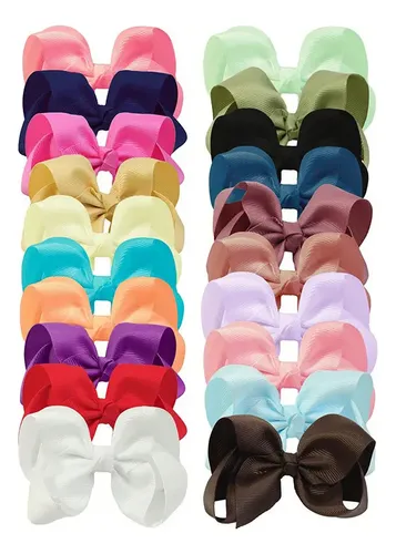 Gg-cdfs Pinzas For El Pelo Con Lazo Grande De 15 Cm For //
