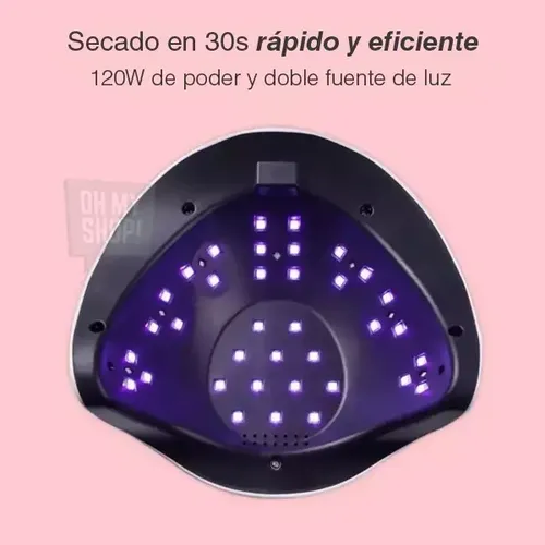 Cabina Sun Bq5t Uv Uñas 120w Led Táctil Timer Manos Pies