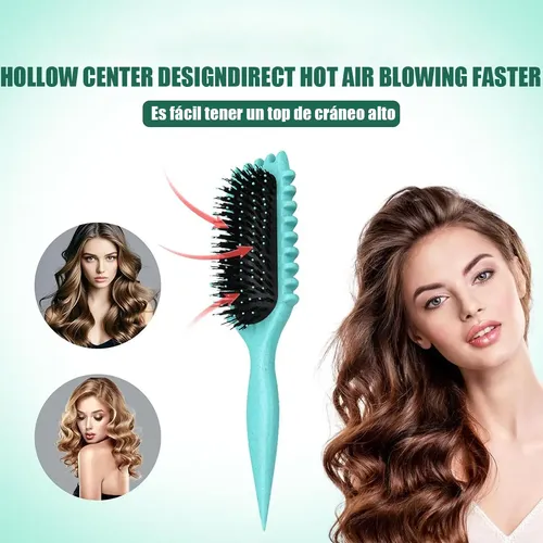 A 2piezas Pincel Bounce Curl Cepillo,define Style Rizado Y