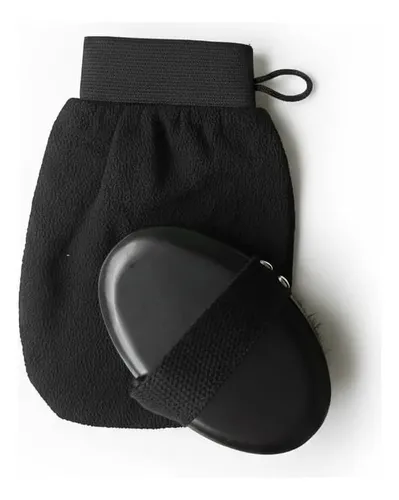 Cepillo Corporal Cobre Con Guantes Exfoliantes Para Piel