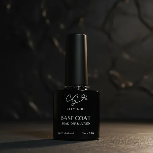 Base Coat Marca City Girl De 7ml. Uv/led Transparente