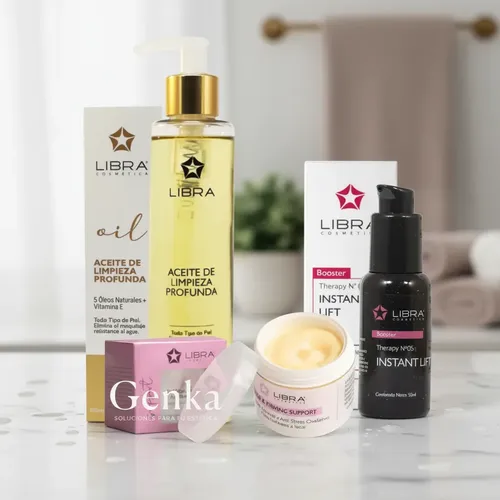 Kit Rutina Skincare Piel Madura Anti Age Libra Cosmética