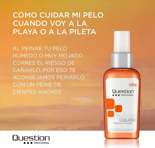 Protector Liquido Tratamiento Question 60ml Brillo Cabello