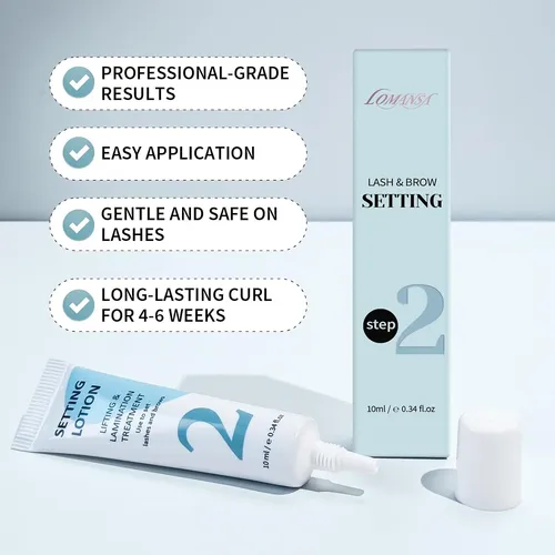 Kit Lifting Tipo Coreano Pestañas Y Cejas 10ml Paso 2