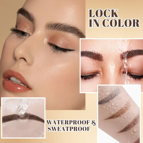 Gel Para Cejas Ursoulney Peeloff Resistente Al Agua  Marró
